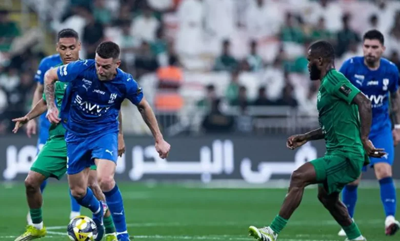 الهلال يحسم كلاسيكو السعودية بفوزه على الأهلي بثلاثية نظيفة 1