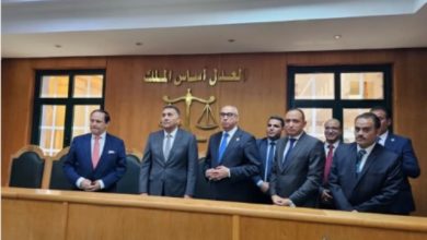«مضاعفة العمل والتحول الرقمي».. توجيهات رئيس مجلس الدولة خلال جولته بمحكمة بنها 4