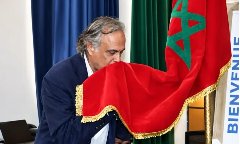 العلم المغربي