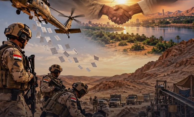 فرض السيادة وحماية الثروات.. الجيش المصري يواصل مجابهة التنقيب غير المشروع عن الذهب ويحذر من أجندات زعزعة العلاقات مع السودان! 1